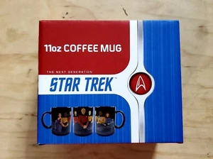 🧑‍🚀👽Star Trek The Next Generation Cast/Crew 11oz Coffee Mug NEW 🛸 - Picture 1 of 3