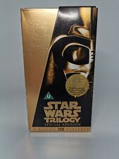 Star Wars Trilogy Special Edition Digitally Mastered 3 x VHS Video Gold Box Set