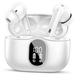Écouteurs Sans Fil Bluetooth 5.4 Casque Basse Stéréo Ear Buds avec Bruit Blanc - Photo 1/7