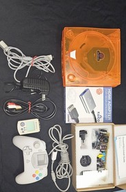 sega dreamcast console hdmi modded