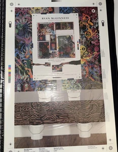 RYAN MCGINNESS PRINT FINE ART POP DESIGN LITHO POSTER 2016 PSYCHEDELIC PSYCH - Picture 1 of 2