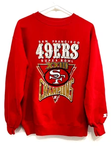 Sudadera De Colección 1988 San Francisco 49ers Super Bowl XXIII Campeones Starter XL - Imagen 1 de 9