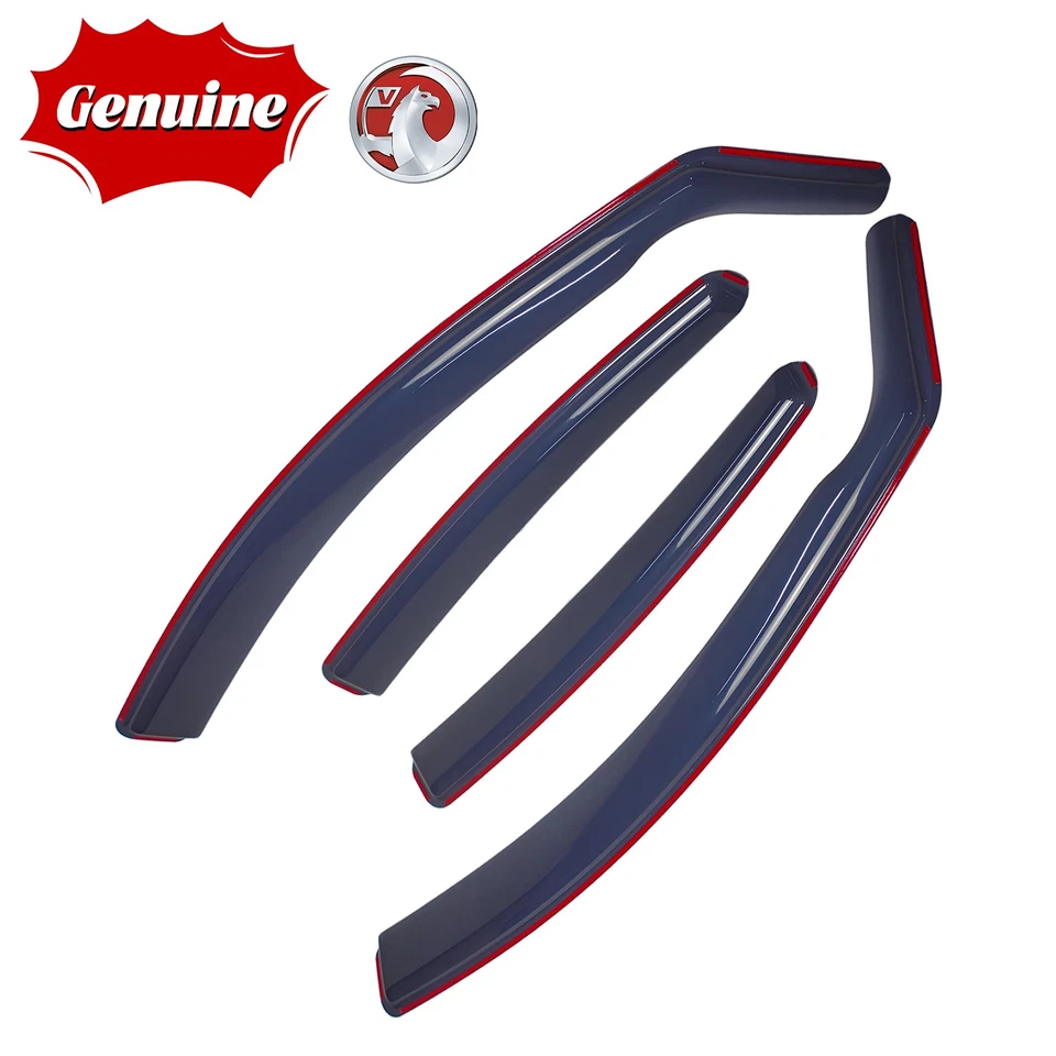 4X Genuine Vauxhall Insignia MK1 2009-2017 5 Door Estate Wind Deflectors Smoke - Image 1 of 4