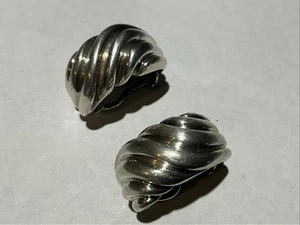 Vintage Tiffany & Co. Sterling Silber Ohrclips - Bild 1 von 7