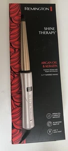 Remington Shine Therapy Argan Oil & Keratin ½-1 Tapered Curling Wand - Picture 1 of 6