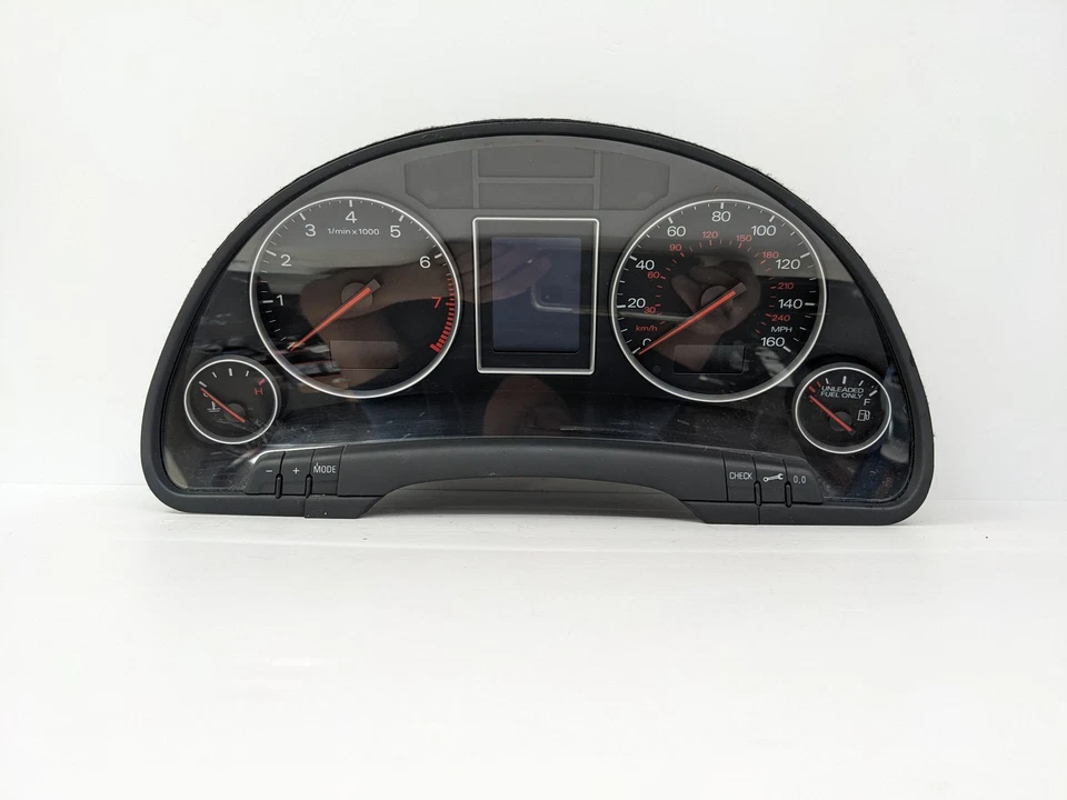 2004 AUDI A4 OEM Speedometer Instrument Cluster Dash Panel Gauge 8E0920950L 118K Foto 1 de 4