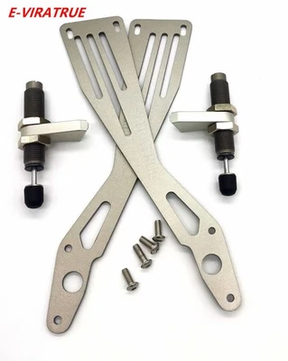 E-VIRATRUE 7075Aluminum Adjustable Buffer Mounts For Losi Super Baja Rey 2.0 1/6 - Image 1 of 4