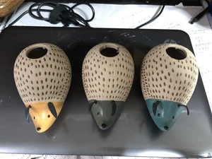 3--Mini maceta de cerámica para erizo soporte para plantas de aire maceta orejas de cuero único - Imagen 1 de 7