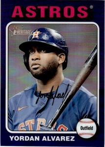 2024 números altos Yordan Álvarez Houston Astros #297 - Imagen 1 de 2