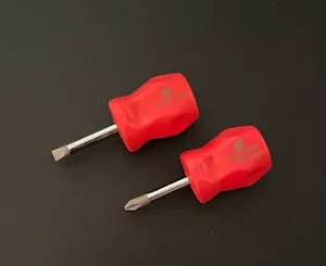 Snap-On Red Screwdriver Pair SHDP22IRR + SHD1 - Bild 1 von 1
