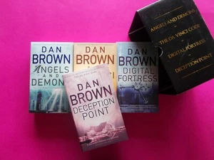 ANGELS & DEMONS THE DA VINCI CODE DIGITAL FORTRESS DECEPTION POINT by DAN BROWN - Picture 1 of 6