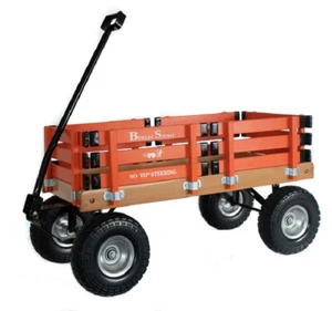 ALL TERRAIN BERLIN FLYER WAGON - Beach Garden Cart in 8 Bright Colors AMISH USA - Picture 1 of 17