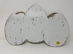 DIY Easter Eggs Sign Wooden Farmhouse Door Wall Decor Plaque 15” X 10”. New. - Picture 1 of 2