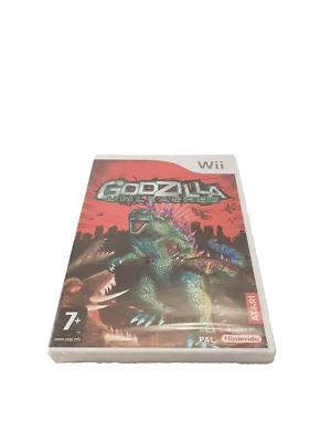 Godzilla Unleashed Nintendo Wii PAL Atari New Sealed Super Rare - Image 1 of 4