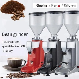 1L 250W Home Commercial Electric Coffee Bean Grinder Grind Burr Milling Espresso - Picture 1 of 13