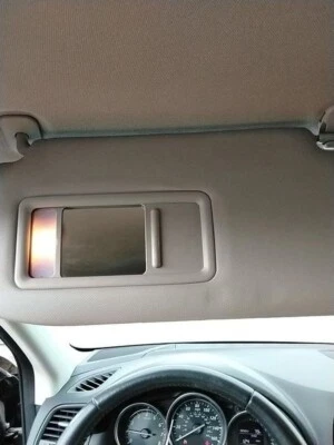 2013-2015 Mazda CX-5 Driver Left Sun Visor With Illumination Gray - Image 1 of 3