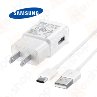 Original Samsung Galaxy S10 S10e Plus Fast Charge Wall Adapter & 1M Type C Cable - Image 1 of 4