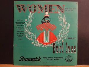 BURL IVES Women 10" LP UK press 1956 Folk Songs about the fair sex EX ! - Picture 1 of 6