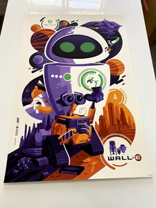 Wall-E 2016 by tom Whalen pixar disney mondo poster art screenprint - Picture 1 of 7