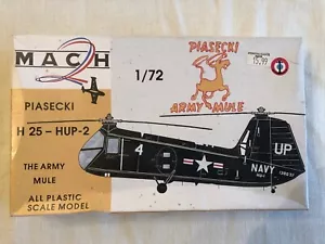 Modellino Mach 2 scala 1/72 SIKORSKY Piasecki H25-HUP-2 ELICOTTERO "Il Mulo dell'Esercito" - Foto 1 di 11