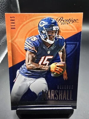 2014 Panini Prestige Brandon Marshall Chicago Bears #127 NFL Football Card - Image 1 of 2