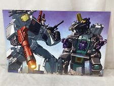 G1 Transformers Metroplex vs Trypticon Battle Poster 11x17 Picture City Faceoff