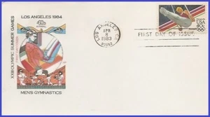USA3 #C106 U/A HOUSE OF FARNAM FDC Hombres Gimnasia Juegos Olímpicos de Verano - Imagen 1 de 1