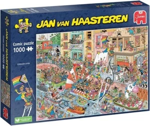 NEW Jumbo Jigsaw Puzzle 1000 Pieces 1110100030 van Haasteren Celebrate Pride! - Picture 1 of 2