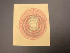 ICOLLECTZONE US Postal Stationary Cut Square U35 Bullseye cal - Picture 1 of 1