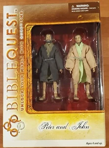 Bible Quest Peter and John Action Figures - Picture 1 of 5