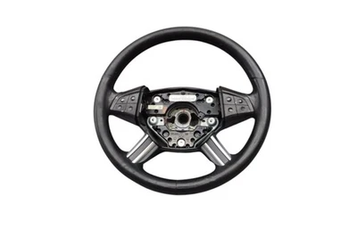 06-12 Mercedes X164 GL450 ML550 R350 Steering Wheel Black 1644605103 Oem - Image 1 of 4