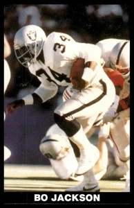 1990 Bo Jackson (Black & Blue Border) (unlicensed) #NNO Bo Jackson Raiders NM+ - Foto 1 di 2