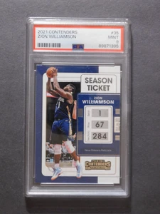 2021-22 Panini Contenders - Zion Williamson - #35 - PSA 9 - Picture 1 of 2