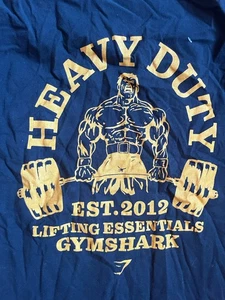 Camiseta Gymshark XL para hombre con gráfico de levantador de pesas - Imagen 1 de 5