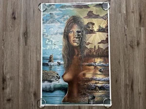 Vintage 1975 Future Shock Jim Warren Dick Dagres Surreal Art Print Poster - Picture 1 of 20