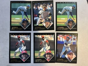 Fleer All Stars 1992 - Lote de 6 nítidos y nítidos B1 - Imagen 1 de 2