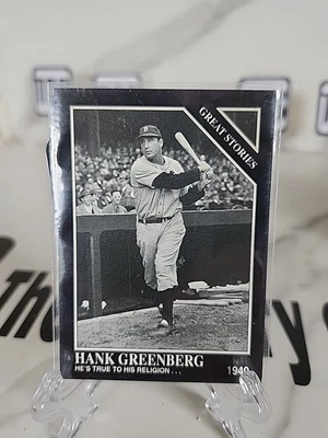 HANK GREENBURG 1994 SPORTING NEWS CONLON COLLECTION #1005 GREAT STORIES - Image 1 of 2