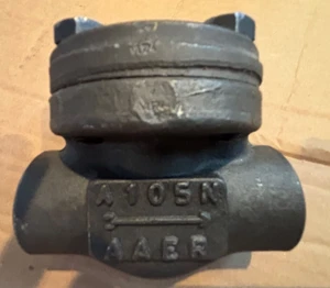 BONNEY FORGE HL41+SL 3/4" 800 A105N Piston Check Valve Thread End Bellows Sealed - Picture 1 of 7