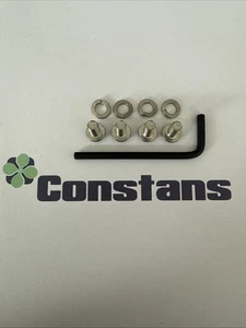 TomTom Riderhalterung 4GE01 4er Set Schrauben + Federscheiben Edelstahl - Bild 1 von 6