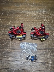 (2) Pinzas de freno de disco hidráulicas de tracción delantera y línea de carretera MTB Road HB-100 MTB - Imagen 1 de 9
