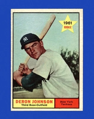 1961 Topps Set-Break # 68 Deron Johnson NR-MINT *GMCARDS* - Image 1 of 2
