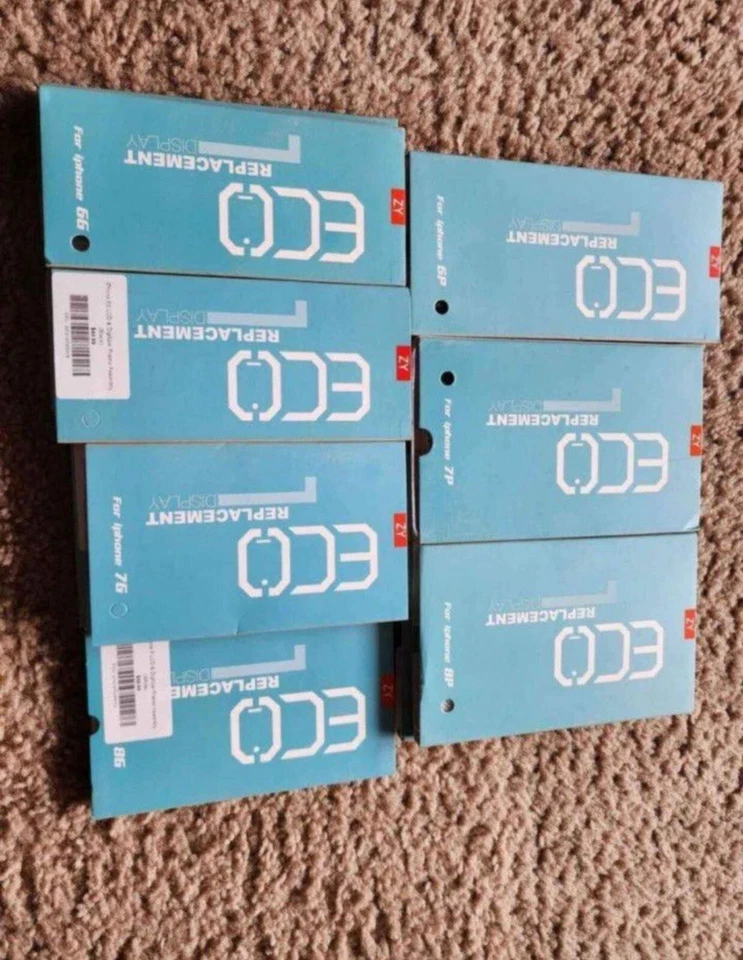 Lote iPhone LCD digitalizador tela sensível ao toque conjunto de substituição iPhone 6 - 8+ - Imagem 1 de 1