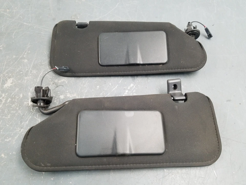 2010 Chevy Corvette C6 Grand Sport Sun Visors #4361 Y5 - Image 1 of 4