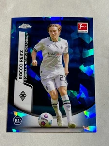 2023-24 Topps Chrome Sapphire Bundesliga Rocco Reitz Rookie RC #77 - Picture 1 of 2