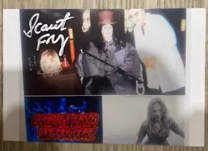 Horror Host Creature Feature Rare Signed Photo 5x7 Scarlet Fry Carnival of Soul - Picture 1 of 2