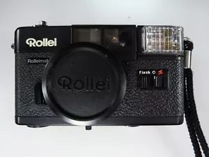 VINTAGE Rollei Rolleimat F Point & Shoot Film Camera Rolleinon 38mm F/2.8. READ - Picture 1 of 21