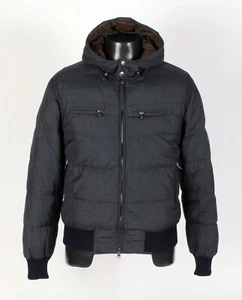 Brunello Cucinelli Nylon / Cashmere / Down Jacket w/ Hood - S - $4295 Retail - Picture 1 of 16