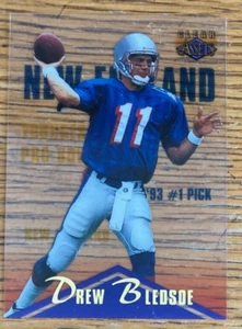 1996 Classic Clear Assets Drew Bledsoe New England Patriots #39 HOF? NrMt - Picture 1 of 2