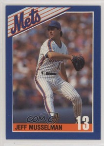 1990 Kahn's New York Mets Jeff Musselman #13