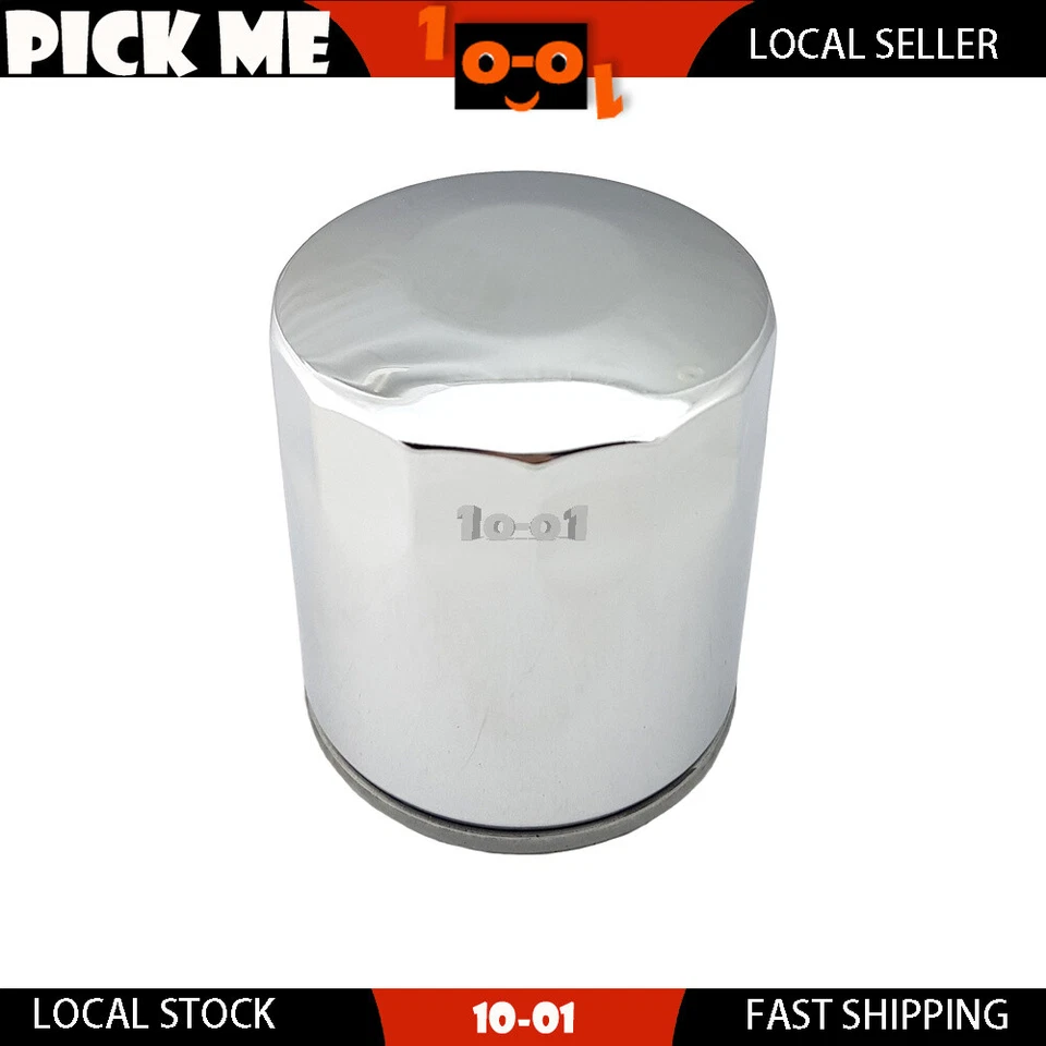 Motorcycle Silvery Oil Filter For Harley Davidson VRSCR Street Rod 2006 - Image 1 of 1